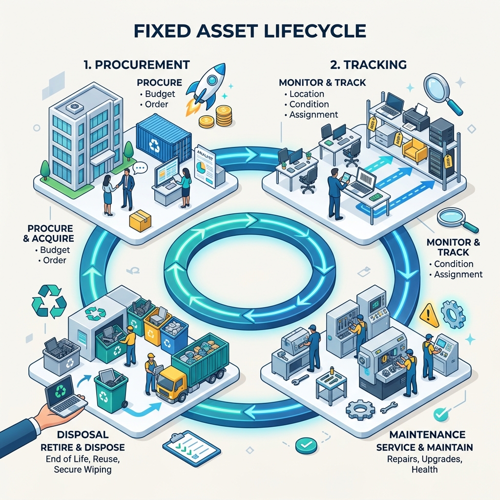 Fixed Asset Lifecycle Storage