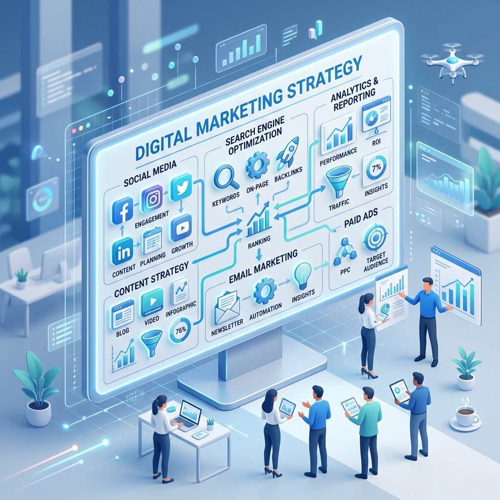 Digital Marketing Strategy Qatar