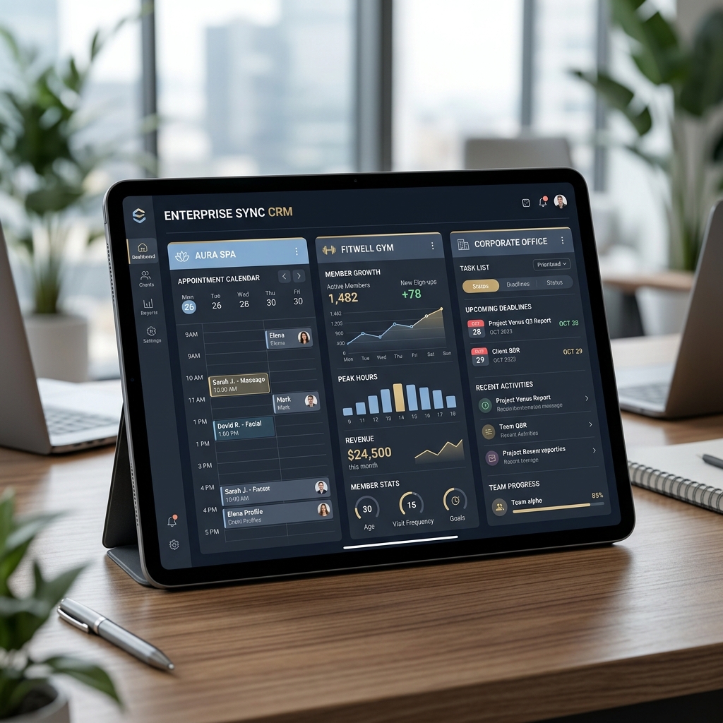 Multi-Industry CRM Dashboard